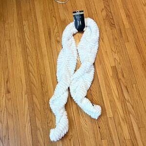 Mixit Soft Ivory Plush Scarf